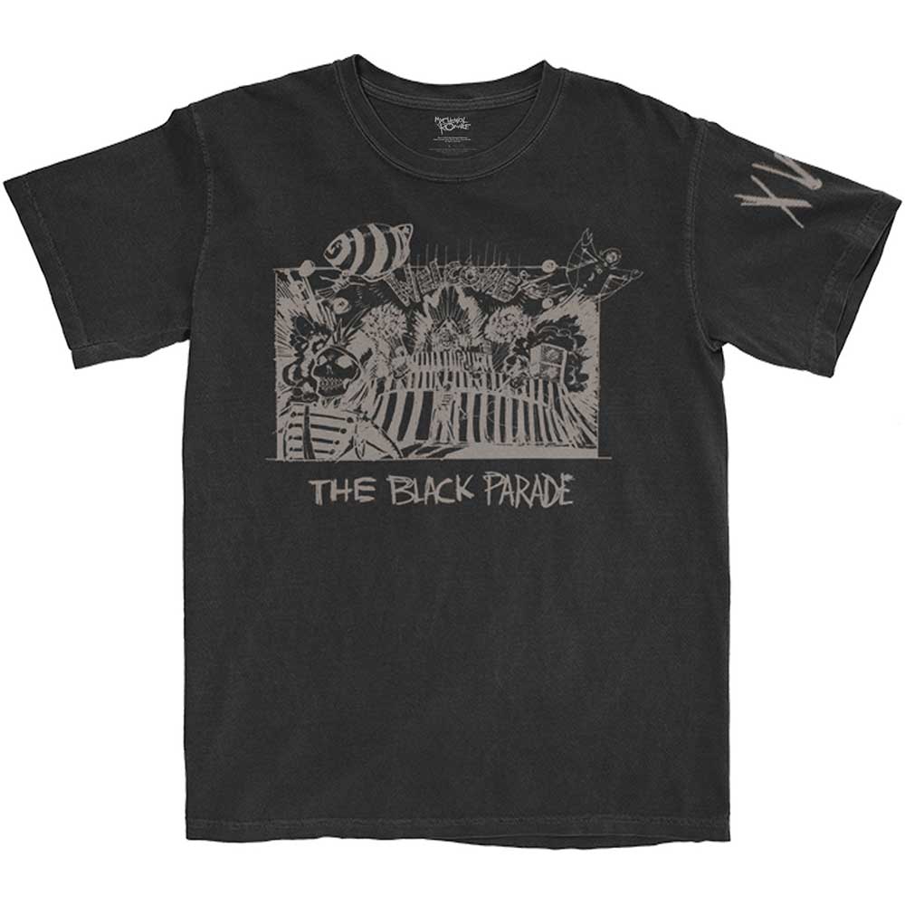 Image of My Chemical Romance Unisex T-shirt - XV Marching Frame Rock Off